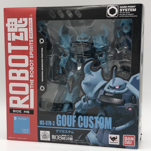 【中古】開封 バンダイ 機動戦士ガンダム 第08MS小隊 ROBOT魂 SIDE MS MS-07B-3 グフカスタム