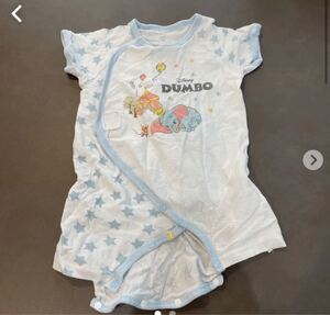 ベビー服 半袖 ロンパース 70cm BABY ダンボ