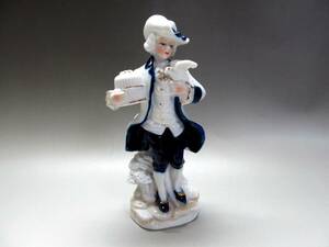 美品 洋風 陶器人形 (4)