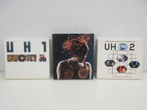 DVD　3点セット　宇多田ヒカル　UH1 UH2 SINGLE CLIP COLLECTION / BOHEMIAN SUMMER 2000　TOBF-5020 5060 5100