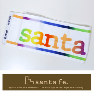  Santa Fe SALE| long towel colorful Logo pattern now . towel sport towel santafe made in Japan cp220-03101-001