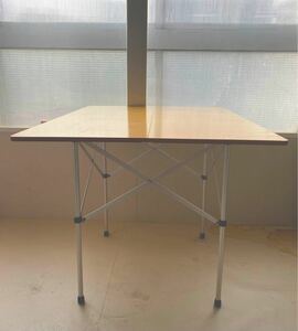 スノーピーク LV-1 フォールディングテーブル (80年代にスノーピークから発売された初代フォールディングテーブル)