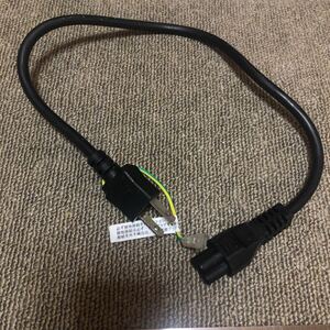 ミッキー型コネクタ電源ケーブル ACアダプター(HP等)用電源ケーブル約50㎝ 短め@3775