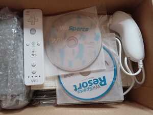 Wii 本体ソフト8点セット リモコン 動作品 マリオカート Wiiリゾート、スポーツ