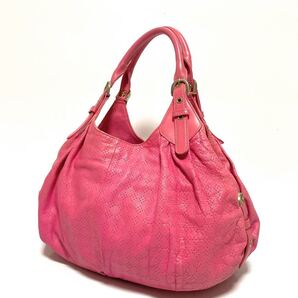 バーニーズニューヨーク トートバッグ ピンク系 桃色 レザーバッグ 肩掛けバッグ 軽量 MacBookAir A4 牛革 本革