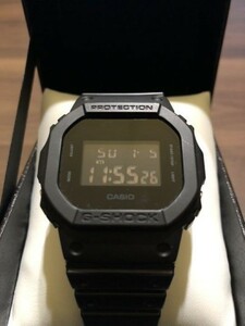 【カシオ】 ジーショック 新品 腕時計 ブラック 未使用品 DW-5600BB-1JF CASIO 男性 メンズ