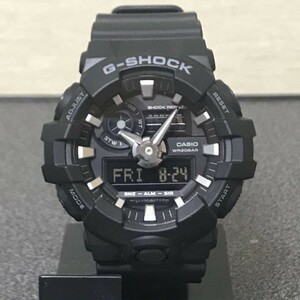 【カシオ】 ジーショック G-SHOCK 新品 腕時計 GA-700-1BJF ブラック 未使用品 メンズ 男性 CASIO