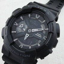 【カシオ】 ジーショック 新品 腕時計 ブラック 未使用品 GA-110-1BJF CASIO 男性 メンズ_画像1