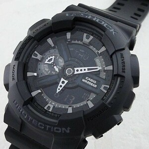 【カシオ】 ジーショック 新品 腕時計 ブラック 未使用品 GA-110-1BJF CASIO 男性 メンズ