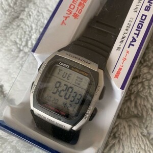【カシオ】 スタンダード 新品 腕時計 未使用品 ブラック W-96H-1AJF CASIO 男性 メンズ