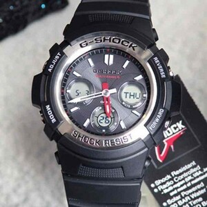 【カシオ】 G-SHOCK 新品 CASIO AWG-M100-1A 電波ソーラー 腕時計 デジアナ 未使用品 男性 CASIO メンズ 並行輸入品 b