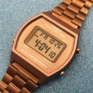 カシオ 新品 スタンダード ブラウン B640WC-5A CASIO 腕時計 デジタル 未使用品 並行輸入