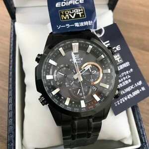 [ Casio ] Edifice новый товар наручные часы EQW-T630JDC-1AJF черный радиоволны солнечный не использовался товар мужской мужчина CASIO