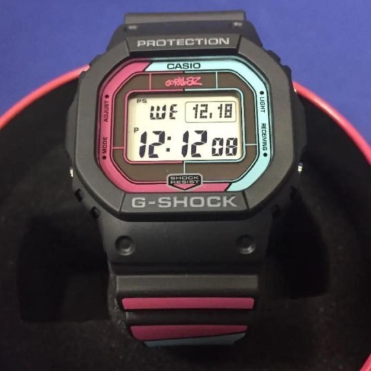 カシオ G-SHOCK Gorillazコラボレーションモデル GW-B5600GZ-1JR