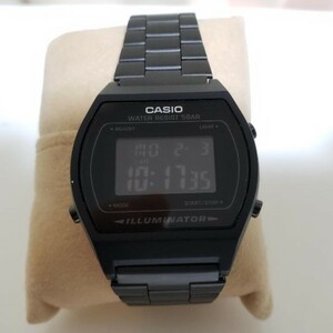 【カシオ】CASIO 新品 スタンダードデジタル ブラック/反転液晶 未使用品 STANDARD ウォッチB640WB-1BJF 腕時計