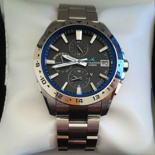 カシオ CASIO OCW-T3000-1AJF オシアナス クラシックライン Bluetooth