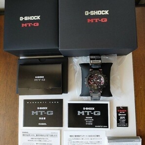 【カシオ】 ジーショック MT-G 新品 Bluetooth カーボンベゼル MTG-B1000XBD-1AJF 腕時計 ブラック メンズ 電波ソーラー 未使用品 男性の画像4