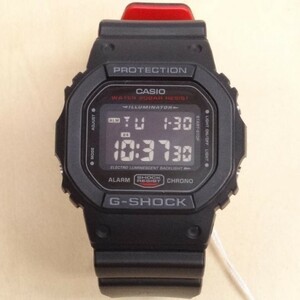 CASIO 新品 カシオ メンズ G-SHOCK Gショック DW-5600HR-1 腕時計 未使用品 男性 並行輸入品 b