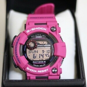 【カシオ】 ジーショック メン・イン・サンライズパープル ピンク 新品 腕時計 世界6局対応電波ソーラー 未使用品 メンズ GWF-1000SR-4JF