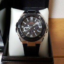 【カシオ】 ジーショック G-STEEL 新品 電波ソーラー ブラック GST-W330AC-1AJF 腕時計 男性 未使用品 CASIO メンズ_画像1