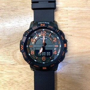 [ Casio ] Protrek Climber line smart phone link new goods wristwatch PRT-B50FE-3JR unused goods men's man CASIO