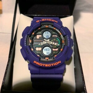 【カシオ】 ジーショック G-SHOCK 新品 GA-140-6AJF パープル メンズ 腕時計 CASIO 男性 未使用品