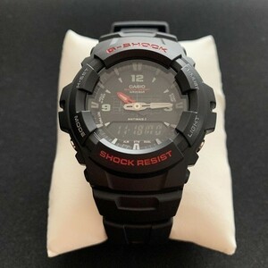 【カシオ】 ジーショック 新品 腕時計 ブラック 未使用品 G-100-1BMJF CASIO 男性 メンズ