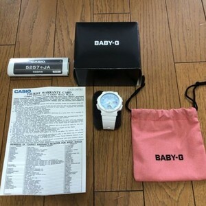 【カシオ】 ベビージー レディース BEACH TRAVELER 新品 腕時計 ホワイト BGA-250-7A1JF 女性 CASIO 未使用品