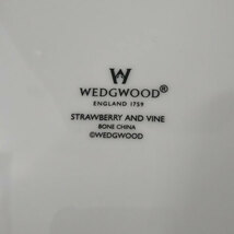 Wedgwood 大皿 直径約28cm位 STRAWBERRY AND VINE プレート ウエッジウッド ストロベリー&バイン ENGLAND 1759_画像6