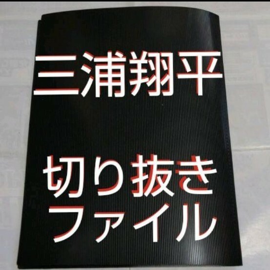 三浦翔平切り抜きファイル1冊 雑誌20冊分36枚