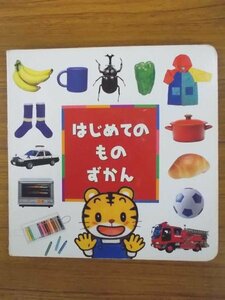 特3 80655 / はじめてのものずかん 2005年6月1日発行 発行所 (株)ベネッセコーポレーション のりもの もちもの やさい・くだもの など