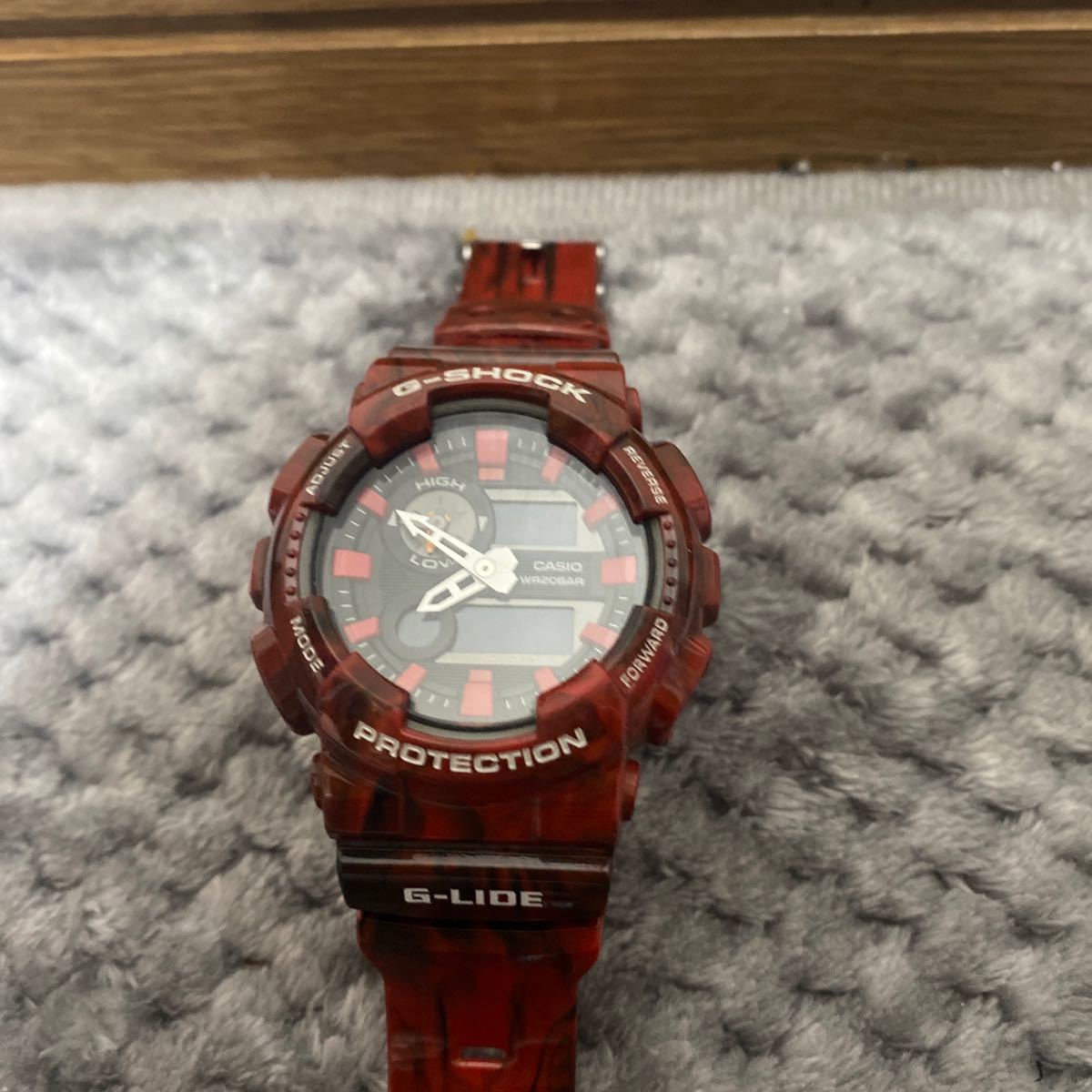 豪華 - CASIO GUCCI置き時計 PQ-3 bunton-adipala 激レア 置時計