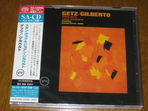 STAN GETZ & JOAO GILBERTO スタン・ゲッツ & ジョアン・ジルベルト S/T 2021年発売 SHM-SACD 2018年DSDマスター (SACD専用盤） 国内帯有