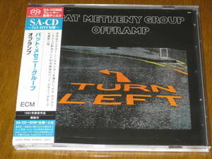 PAT METHENY GROUP パット・メセニー・グループ / オフランプ 2021年発売 SHM-SACD 2017年DSDマスター (SACD専用盤）国内帯有