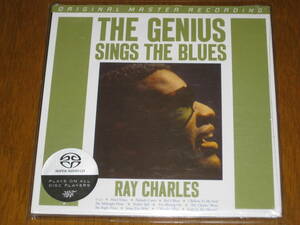 RAY CHARLES レイ・チャールズ / THE GENIUS SINGS THE BLUES 2010年発売 MFSL社 Hybrid SACD 輸入盤