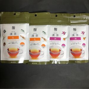 漢茶 ティーバッグ ノンカフェイン 健康茶 薬日本堂４袋セット