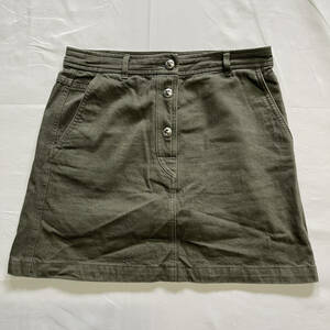 A.P.C. A.P.C. skirt size 38 olive gray -