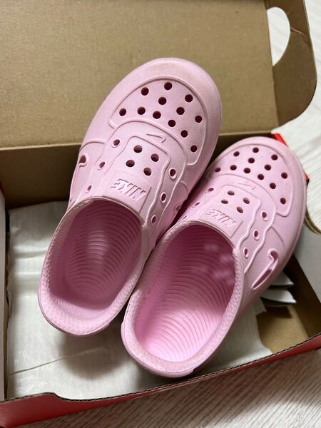 ナイキ サンダル フォームホースワン NIKE 13cm スリッポン ピンク