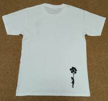 バンクシー・BANKSY・風船で浮く女の子・プリントTシャツ・白・M_画像3