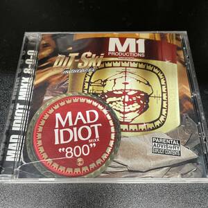 ● HIPHOP,R&B MAD IDIOT MIXX - 8-0-0 ALBUM, 31 SONGS, RARE, MIXCD, G-RAP CD 中古品