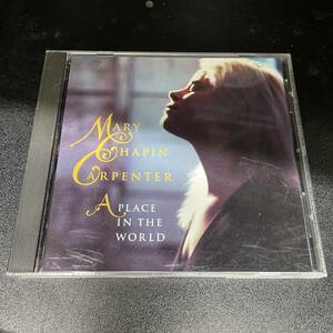 ● ROCK,POPS MARY CHAPIN CARPENTER - A PLACE IN THE WORLD ALBUM, 90'S, 1996 CD 中古品