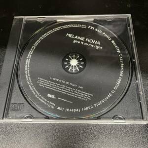 ● HIPHOP,R&B MELANIE FIONA - GIVE IT TO ME RIGHT シングル, 2008, RARE, PROMO CD 中古品