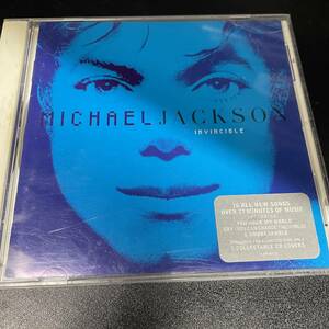 ● HIPHOP,R&B MICHAEL JACKSON - INVICIBLE ALBUM, 16 SONGS, 2001, 名盤 CD 中古品
