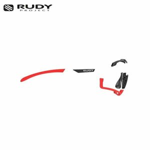  Rudy Project RUDYPROJECT black / chrome emblem cut line red AC210186A