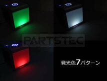 ミニ エアコン ポータブル スポット クーラー 扇風機 LED 照明付 水冷式 小型 冷房 冷却 風量3段階 オフィス USB 電源式 / 93-77 NC*_画像9