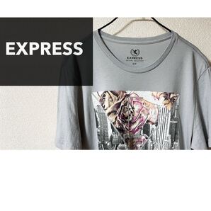 EXPRESS エクスプレス　プリント　tシャツ Tee 半袖Tシャツ