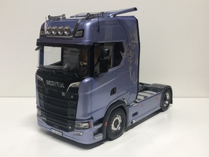 NZG 1/18 Scania V8 730S 4x2 Tractor fiction blue　スカニア　トレーラーヘッド