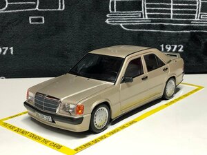 norev 1/18 Mercedes Benz 190 E 2.3 16V 1984 lightgold Mercedes Benz Norev dealer special order goods 