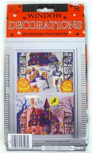  Halloween vinyl window decoration W83×H83cm