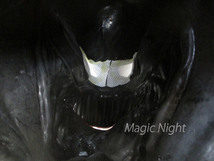 ヴェノム オーバーヘッドマスク ベノム スパイダーマン マスク ラバーマスク 被り物 かぶりもの 仮装 グッズ_画像8